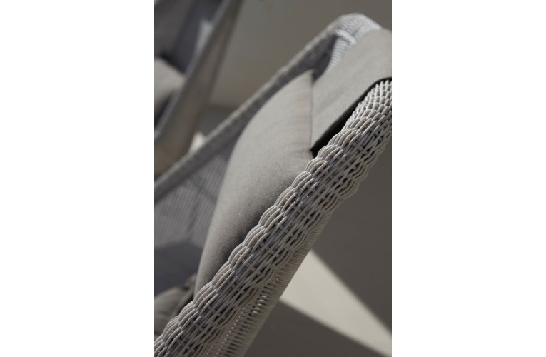 Кресло Breeze Highback White Grey