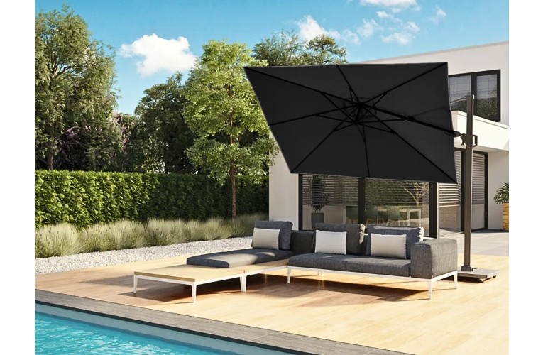 Зонт Challenger T2 premium Faded black 3x3 м