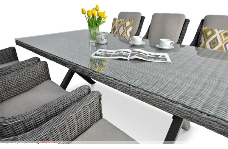 Обеденный комплект Napoli Dark grey