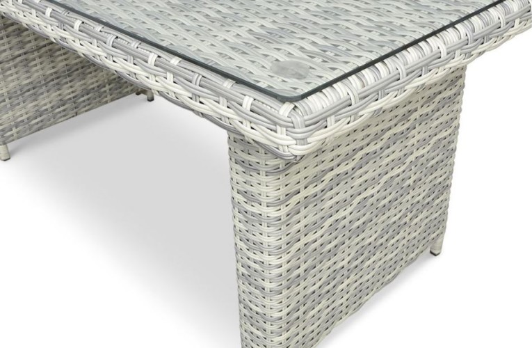 Обеденный комплект Moniz Dining Plus White grey