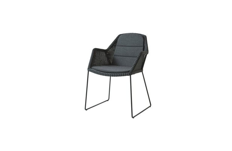 Обеденное кресло Breeze White Grey