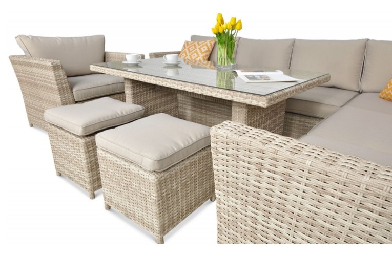 Обеденный комплект Moniz Dining Plus Beige