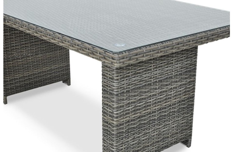 Обеденный комплект Moniz Dining Plus Dark grey