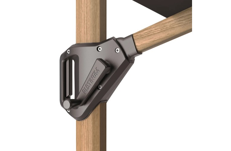 Зонт Challenger T1 premium Teak/Faded black 3x4 м
