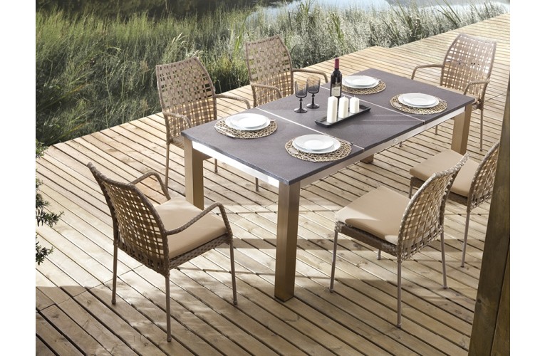 Стул с подлокотниками TORRES 55x60x92 см