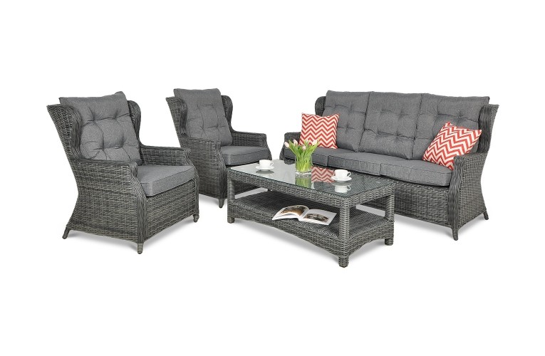 Комплект для отдыха Trivento 3 Dark Grey