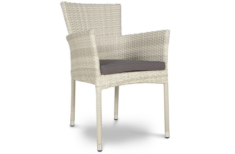 Кресло обеденное Lerida Modern White