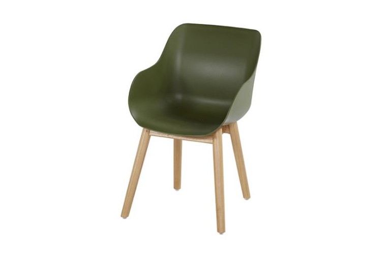 Обеденный стул Sophie Organic Teak Green