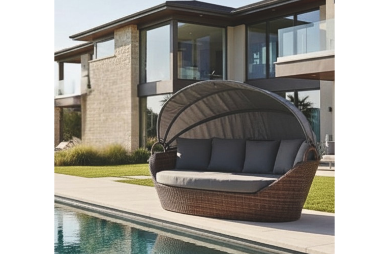 Диван с балдахіном Portofino Brown