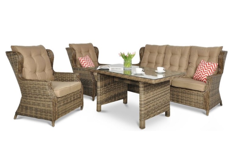 Комплект обеденный Trivento Dining 3 Brown