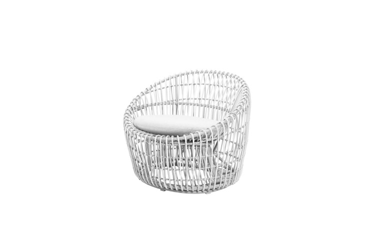 Крісло для відпочинку Nest Round White