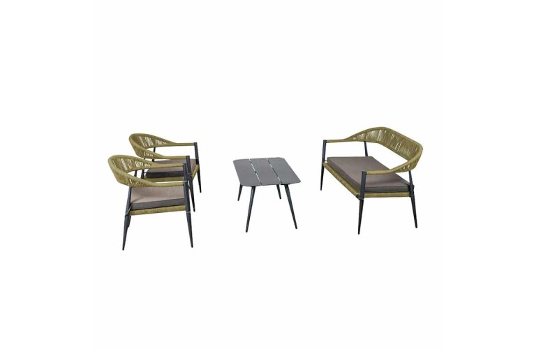 Комплект для відпочинку Jonah Lounge Anthracite/Olive