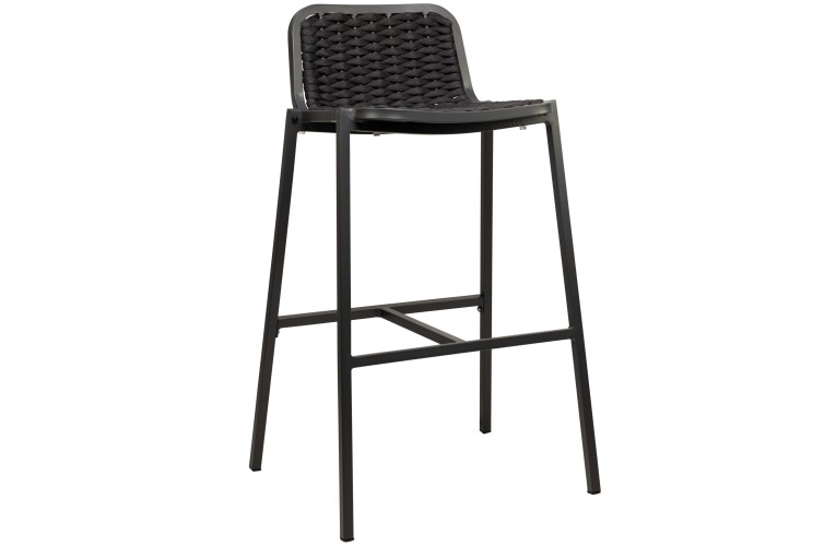 Барний стілець Tora Black/Anthracite