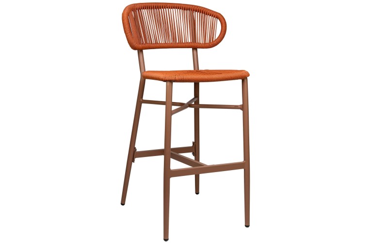 Барний стілець Jorden Orange