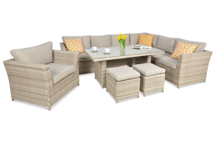 Обідній комплект Moniz Dining Plus Beige