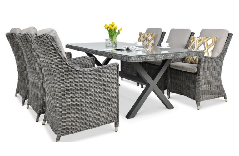 Обідній комплект Napoli Dark grey