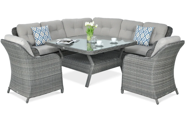 Обідній комплект Savona Dark Grey