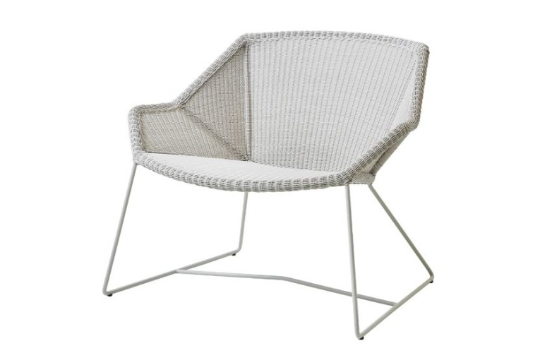 Крісло Breeze White Grey