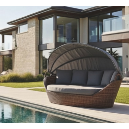 Диван с балдахіном Portofino Brown