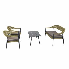 Комплект для відпочинку Jonah Lounge Anthracite/Olive