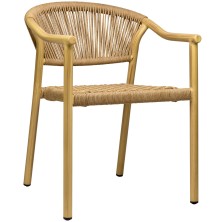 Стілець з підлокітниками Jaxon Oak/Natural