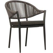 Крісло обіднє Lion Anthracite/Anthracite