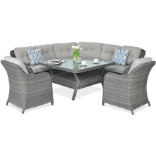 Обідній комплект Savona Dark Grey