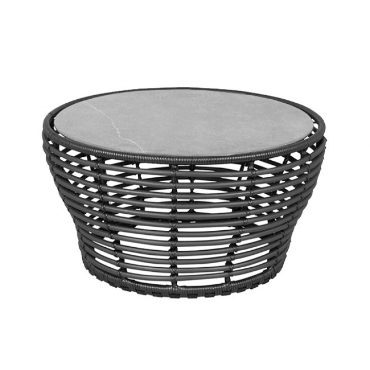 Кавовий столик Basket Black 75cm