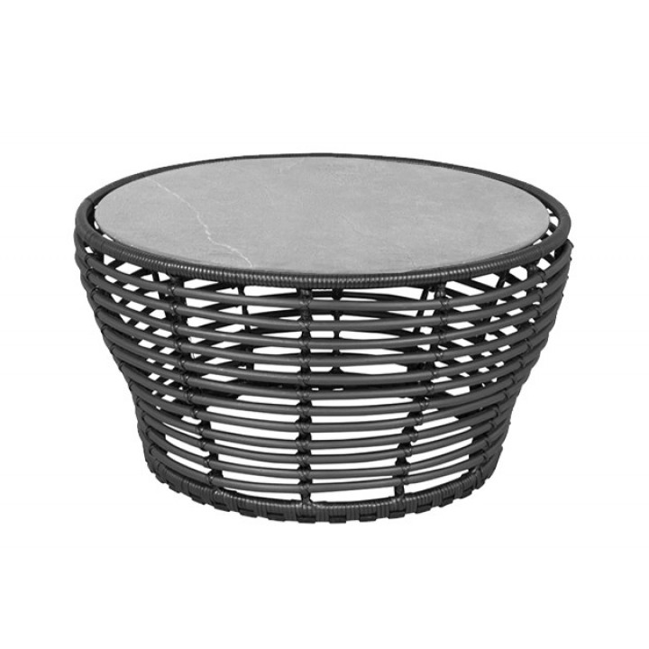 Кавовий столик Basket Black 75cm
