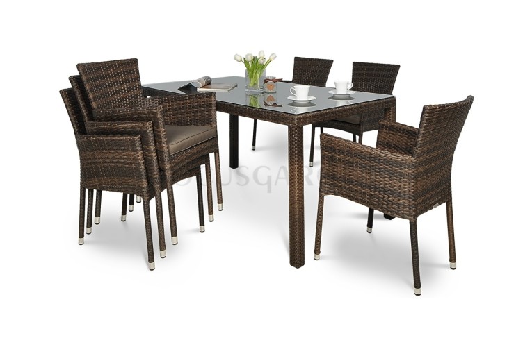 Комплект обеденный Lerida/Torino Modern Brown