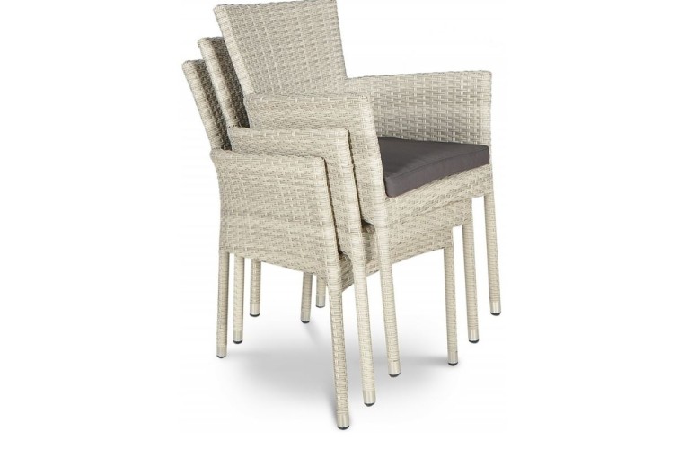Кресло обеденное Lerida Modern White