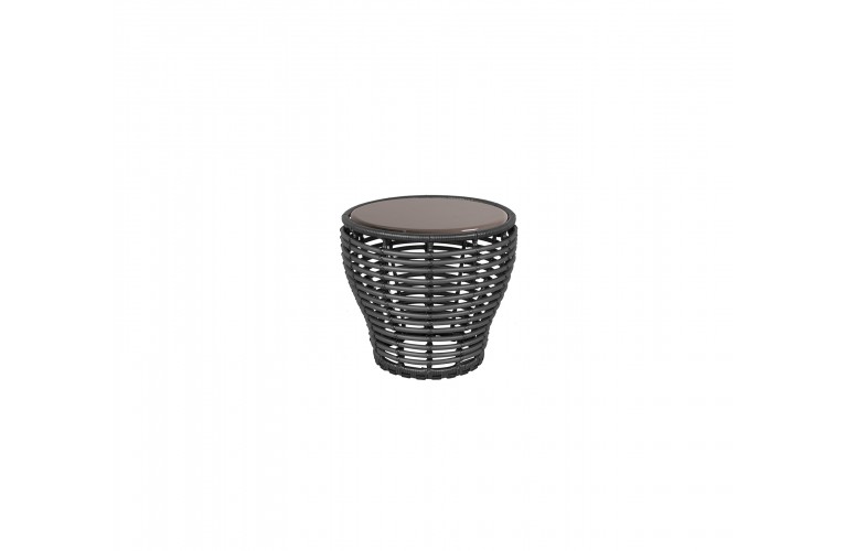 Кавовий столик Basket Black 50cm