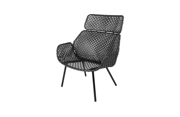 Крісло для відпочинку Vibe highback Black