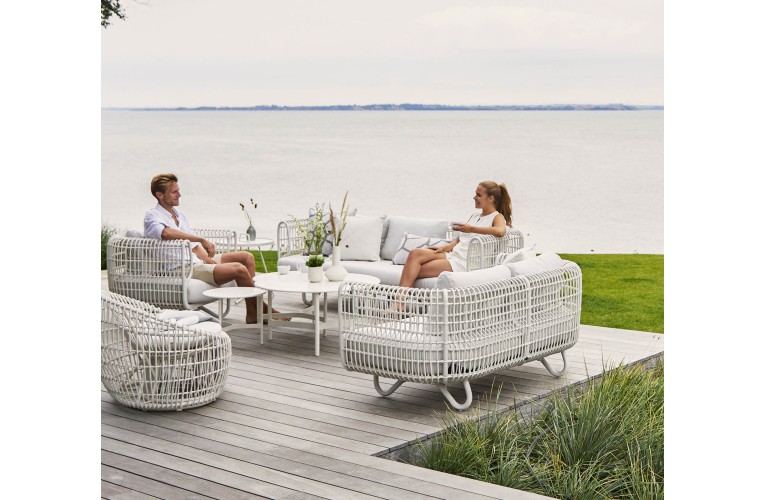 Крісло для відпочинку Nest Round White