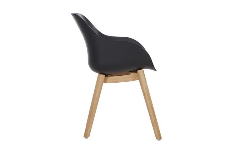 Обеденный стул Sophie Organic Teak Black