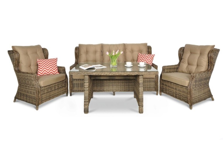 Комплект обеденный Trivento Dining 3 Brown
