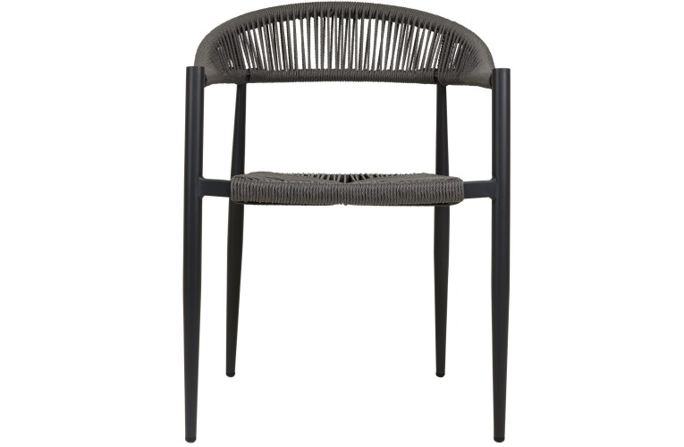 Стілець з підлокітниками Jonah Charcoal/Grey