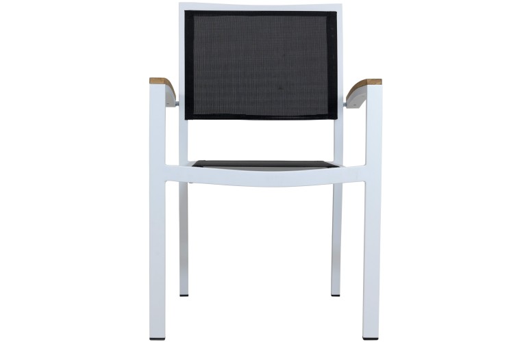 Стілець Cenon White/ Black
