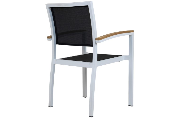 Стілець Cenon White/ Black