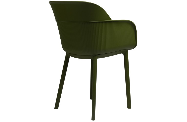 Стілець з підлокітниками Shell Khaki Green