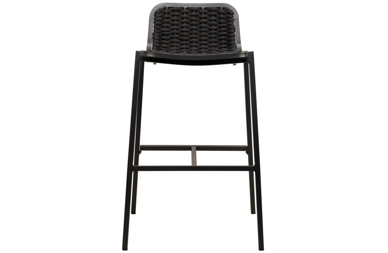 Барний стілець Tora Black/Anthracite