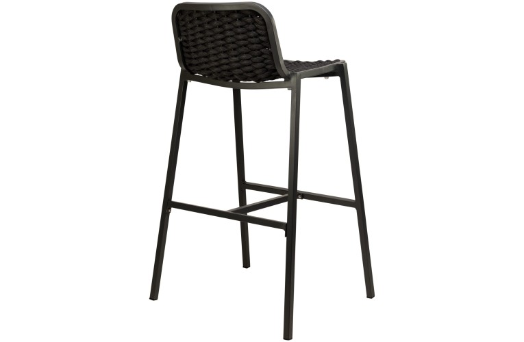 Барний стілець Tora Black/Anthracite