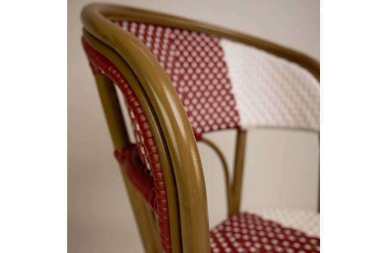 Стілець Santa Cruz Red/White