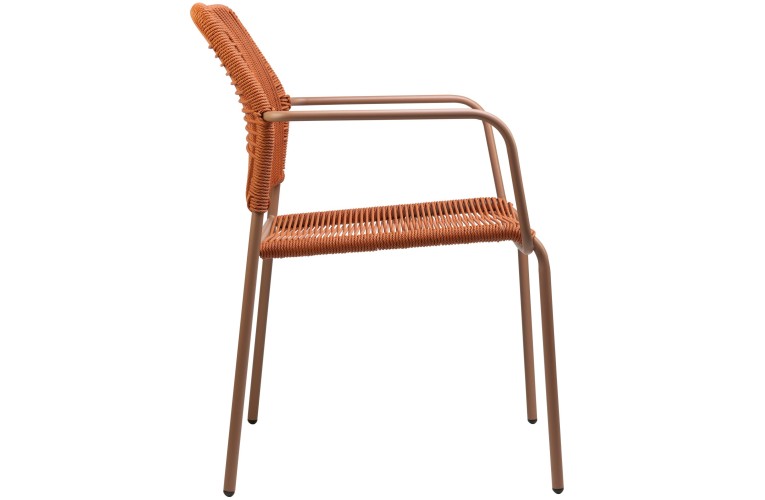 Стілець з підлокітниками Twist Orange
