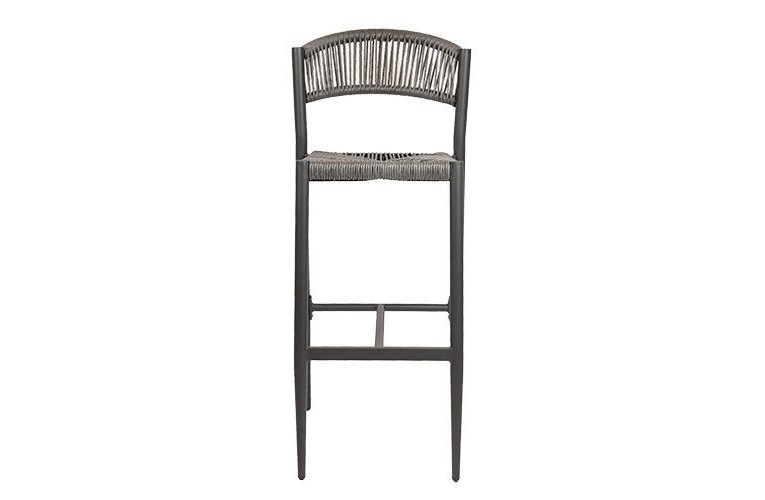 Барний стілець Jonah Charcoal/Grey