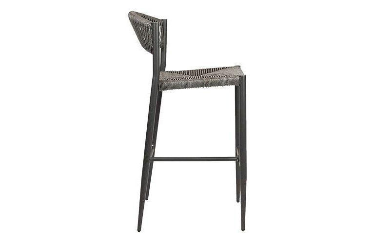 Барний стілець Jonah Charcoal/Grey