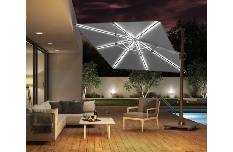 Парасоля Challenger T2 - 3x3 GLOW Light grey