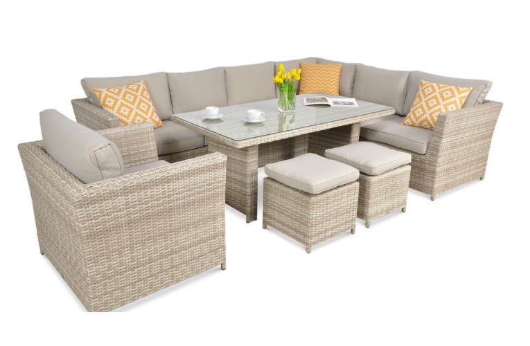 Обідній комплект Moniz Dining Plus Beige