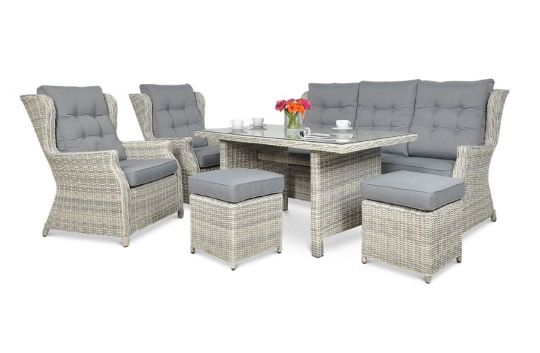 Комплект обідній Trivento Dining 3 White grey