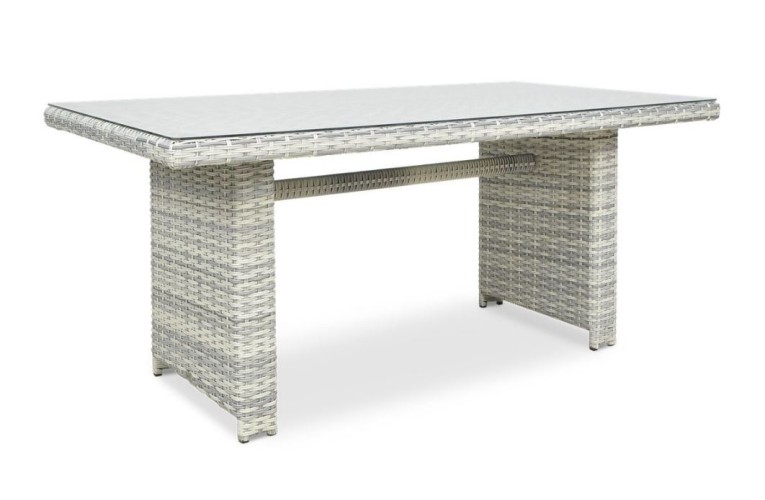 Обідній комплект Moniz Dining Plus White grey